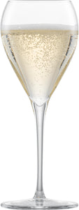 Glass of sparkling wine