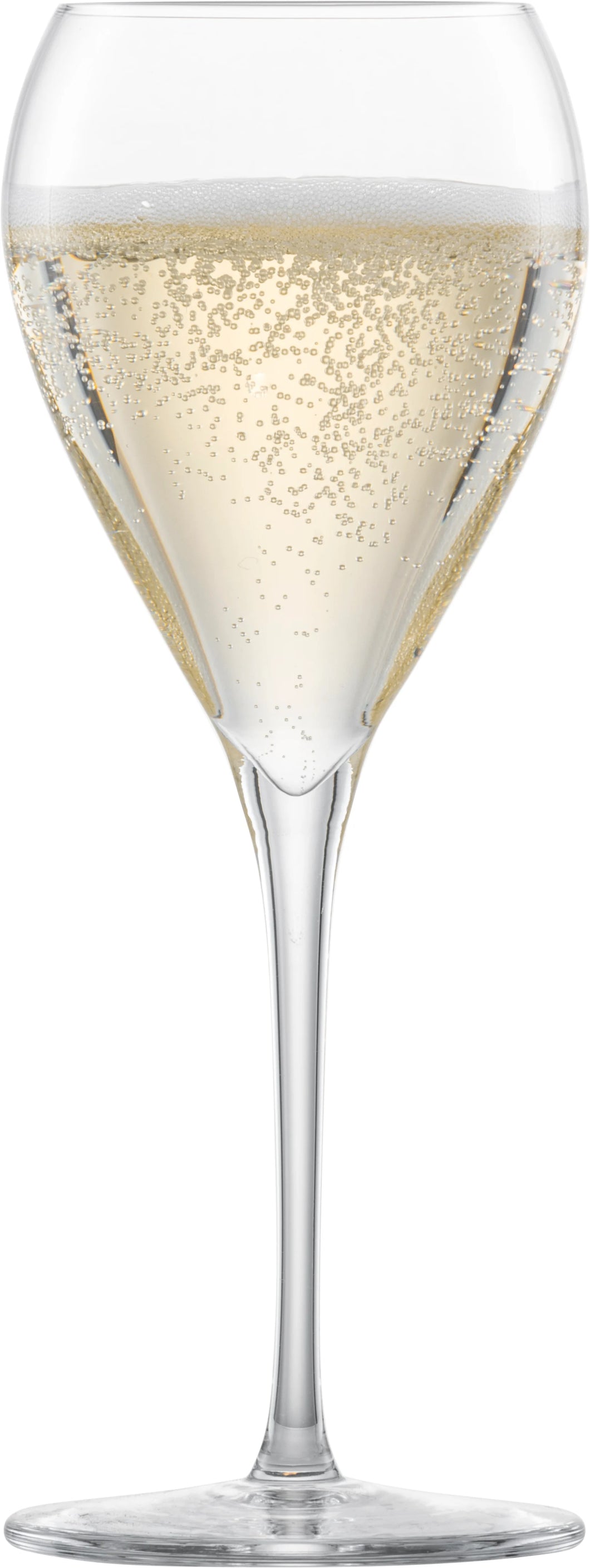 Glass of sparkling wine