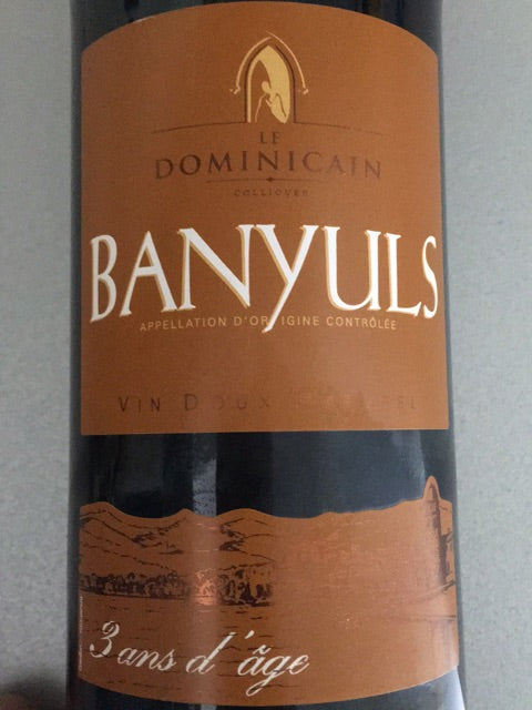 Banyuls Le Dominicain 3 anys