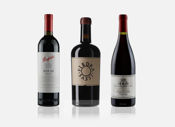 Selección de vinos Syrah internacionales