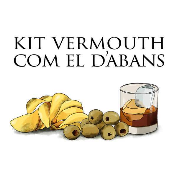 VERMOUTH KIT GIFT IN THE PORT OF ARENYS DE MAR